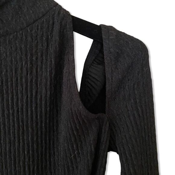 FINAl PRICE Michael Costello REVOLVE Archer Jumpsuit Black cut out one piece XXS - Picture 5 of 14